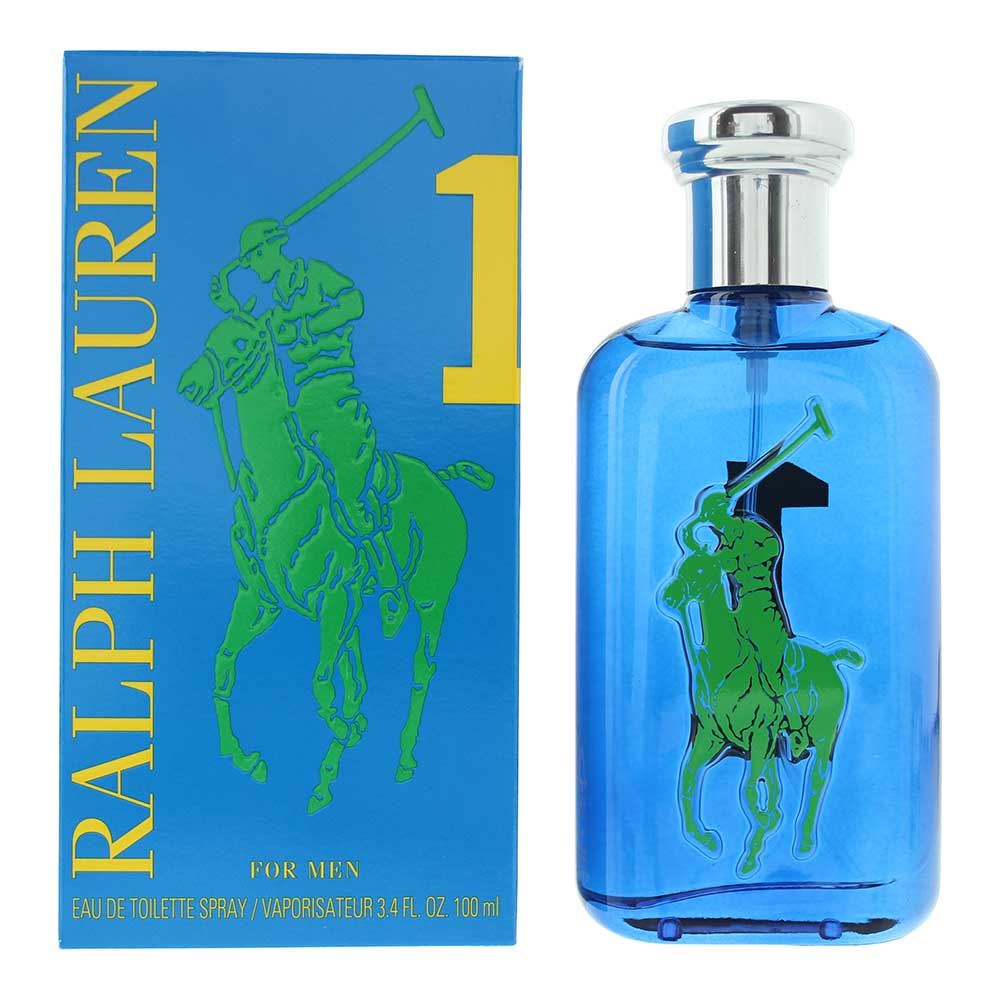 Ralph Lauren Big Pony Blue 100ml Eau De Toilette Spray for Him