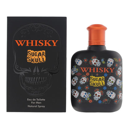 Evaflor Whisky Sugar Skull 100ml Eau De Toilette Spray For Him