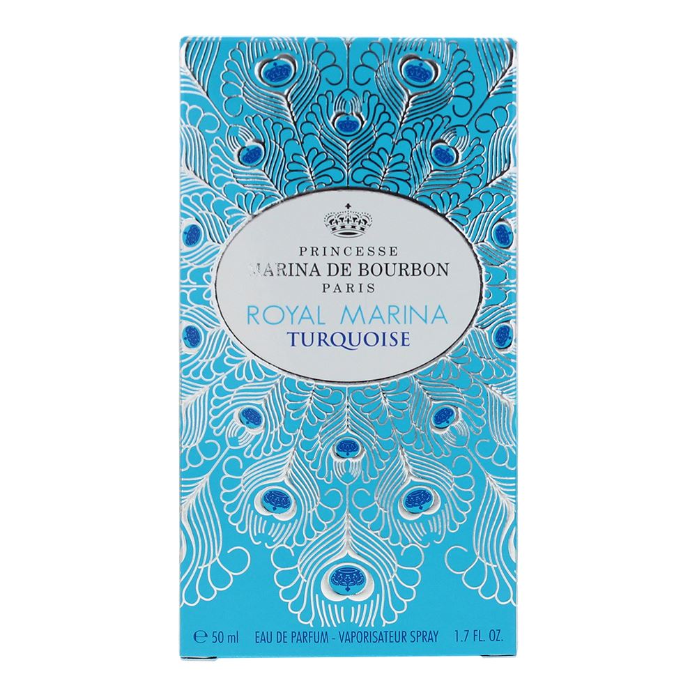 Marina De Bourbon Royal Marina Turquoise 50ml Eau De Parfum Spray for Her
