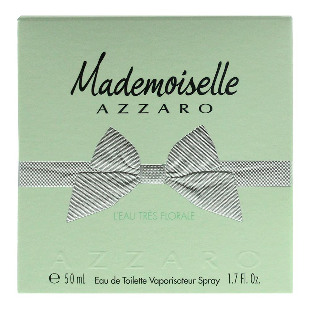 Azzaro Mademoiselle L'eau Tres Florale 50ml Eau de Toilette Spray for Her