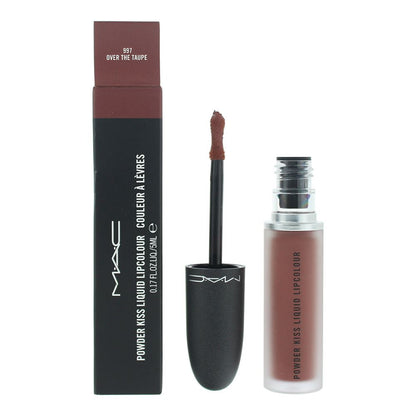 MAC Powder Kiss 5ml Liquid Lipcolour - 997 Over The Taupe