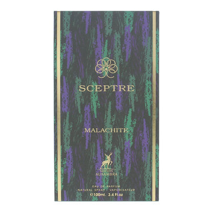 Maison Alhambra Sceptre Malachite 100ml Eau de Parfum Spray for Him