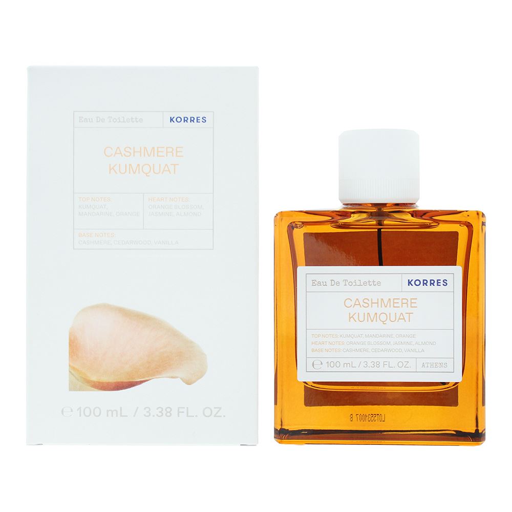 Korres Cashmere Kumquat 100ml Eau de Toilette Spray for Unisex