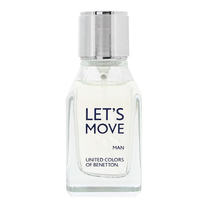 United Colors of Benetton Let's Move Man 40ml Eau De Toilette Spray for Him
