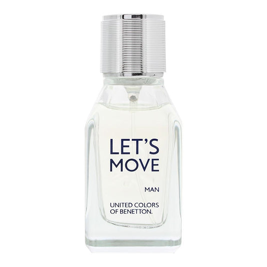 United Colors of Benetton Let's Move Man 40ml Eau De Toilette Spray for Him