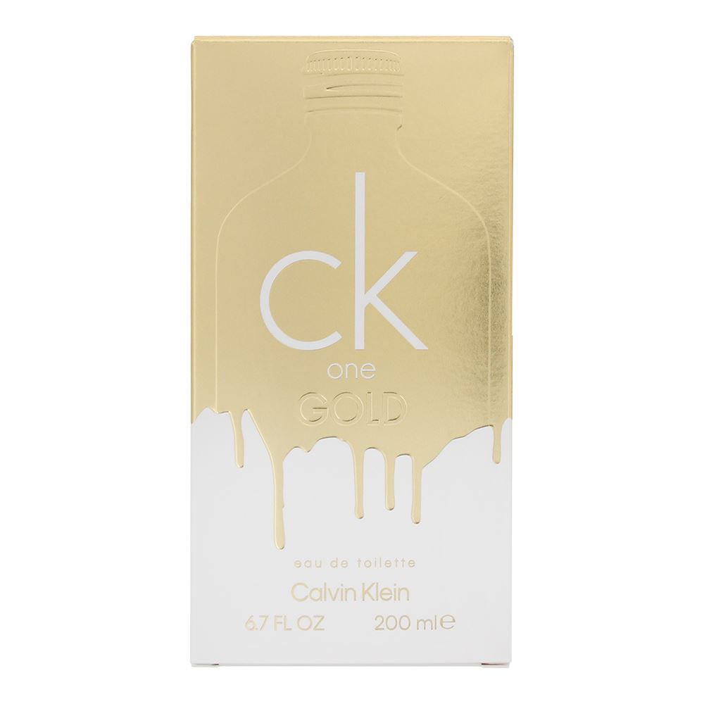Calvin Klein CK One Gold 200ml Eau de Toilette Spray for Unisex