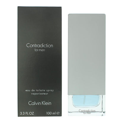 Calvin Klein Contradiction For Men 100ml Eau de Toilette Spray for Him
