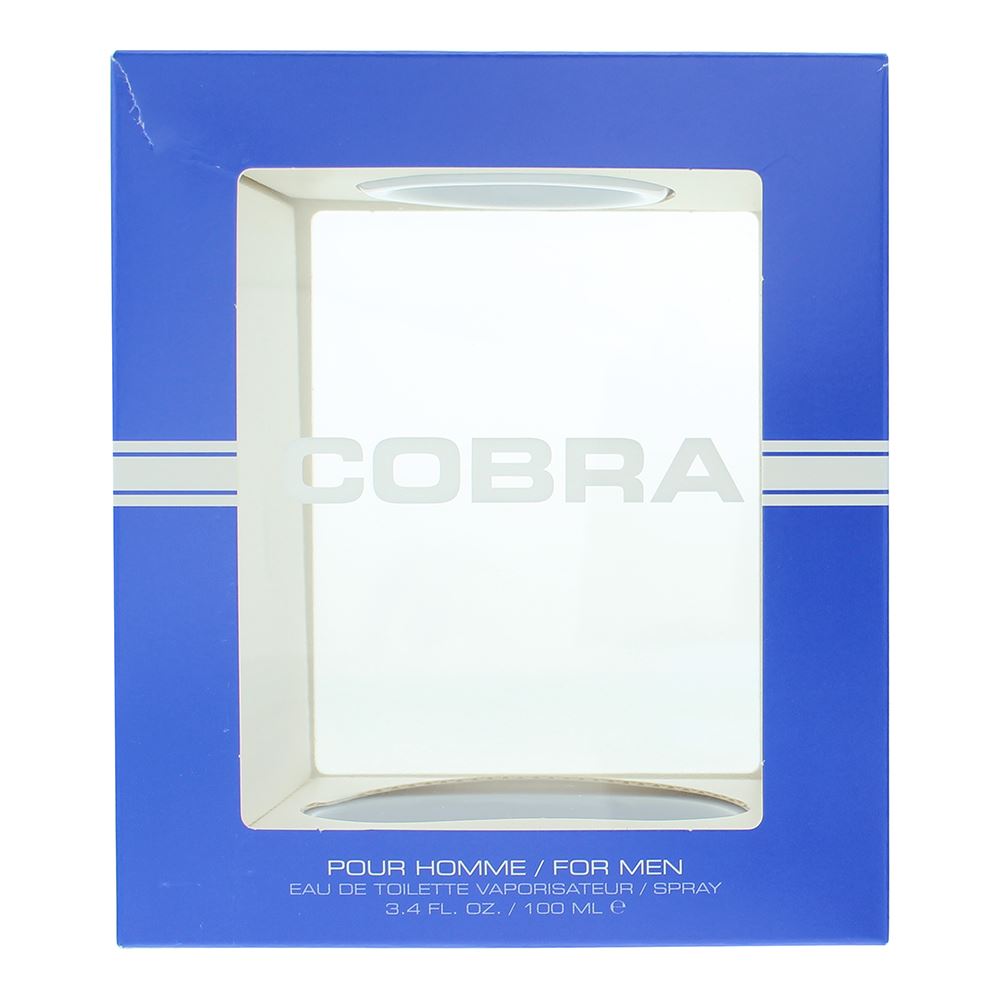 Carroll Shelby Blue Cobra 100ml Eau de Toilette Spray for Him