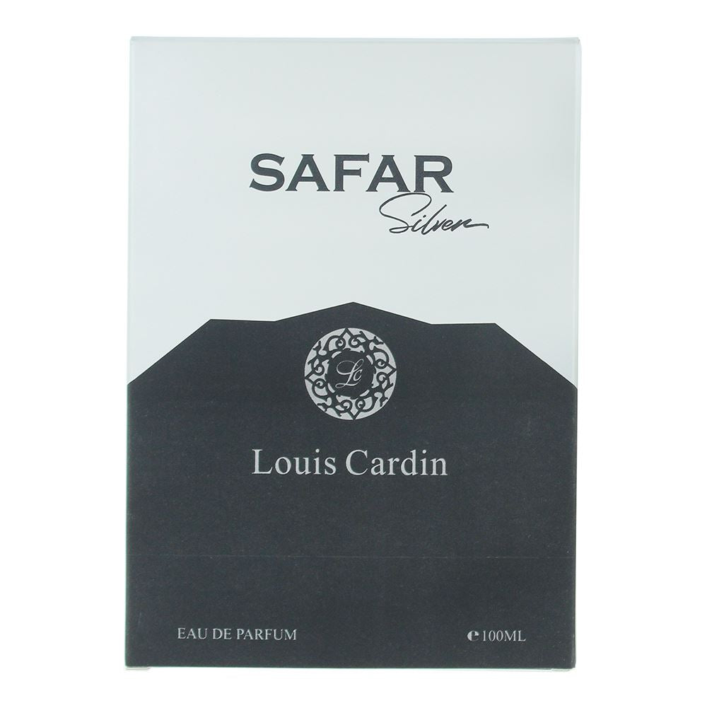 Louis Cardin Safar Silver 100ml  Eau de Parfum Spray for Him