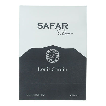 Louis Cardin Safar Silver 100ml  Eau de Parfum Spray for Him