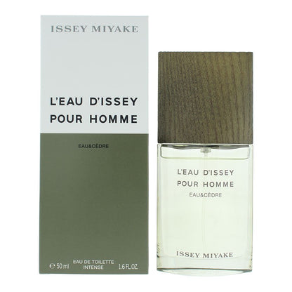 Issey Miyake L'eau D'issey Pour Homme Eau & Cedre 50ml Eau de Toilette Spray for Him