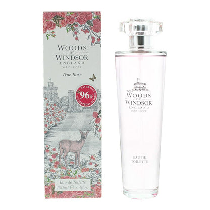Woods Of Windsor True Rose 100ml Eau De Toilette Spray for Her