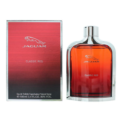 Jaguar Classic Red 100ml Eau de Toilette Spray for Him