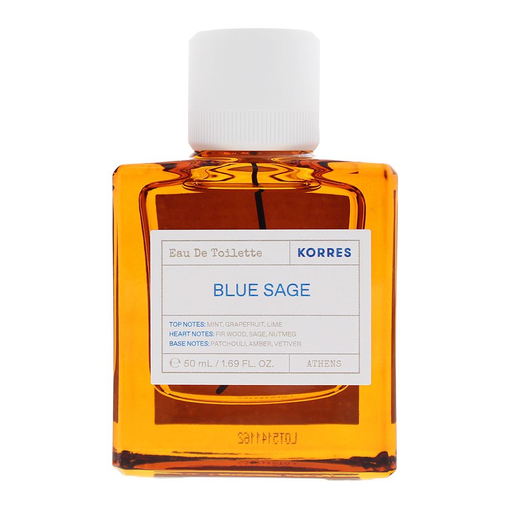 Korres Blue Sage 50ml Eau De Toilette Spray for Him