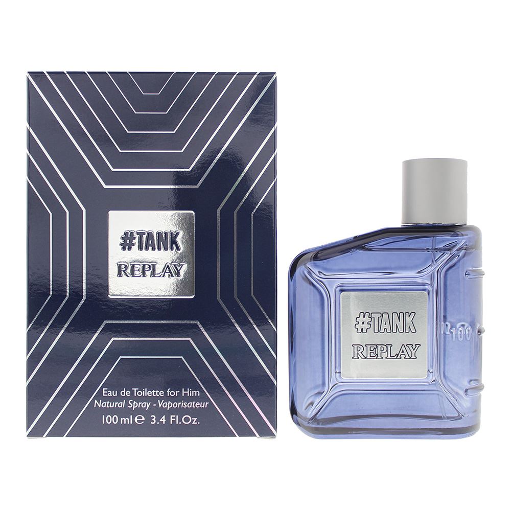 Replay Tank For Him 100ml Eau De Toilette Spray for Him