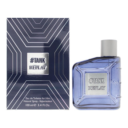 Replay Tank For Him 100ml Eau De Toilette Spray for Him