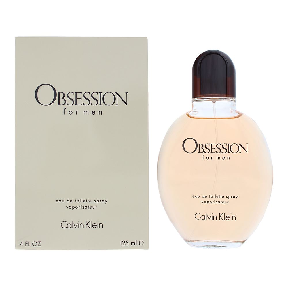 Calvin Klein Obsession For Men 125ml Eau de Toilette Spray for Him