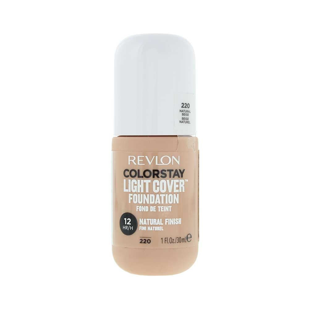 Revlon Colorstay Light Cover 12H Natural Finish 30ml Foundation - 220 Natural Beige