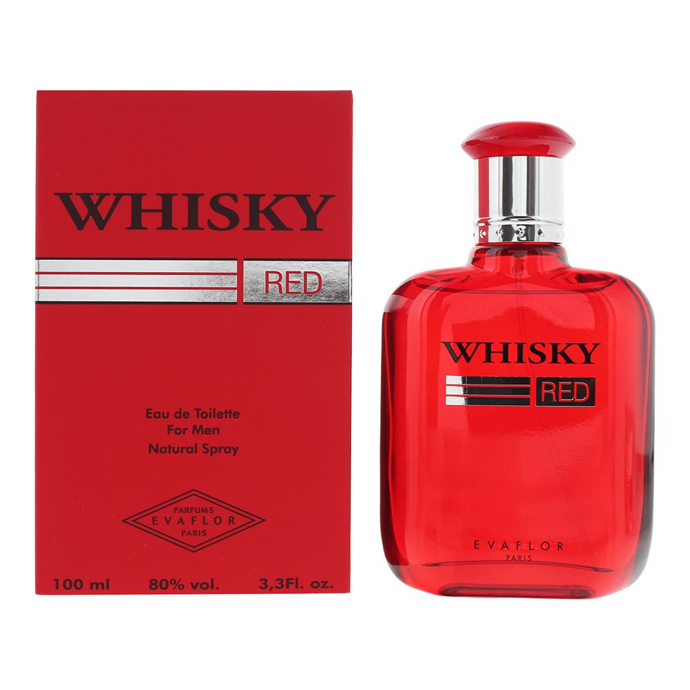 Evaflor Whisky Red 100ml  Eau De Toilette Spray For Him