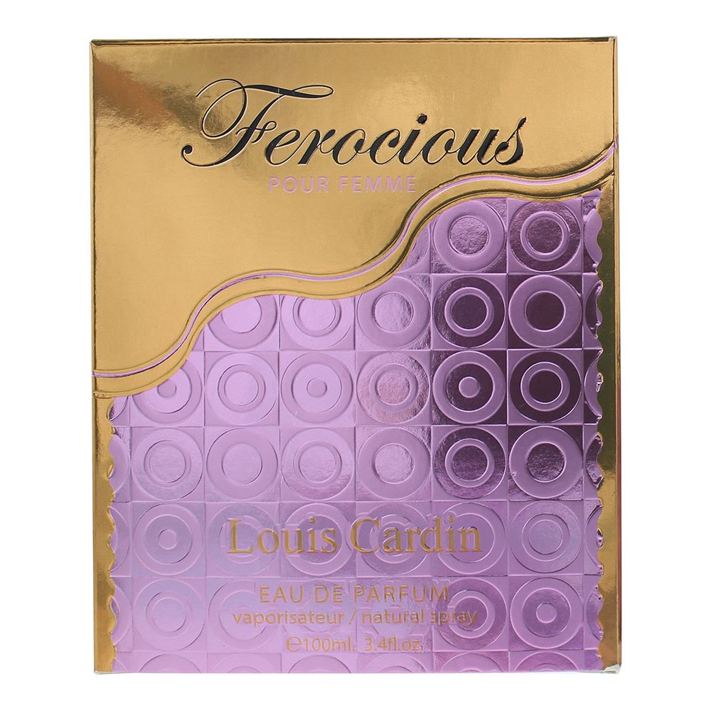 Louis Cardin Ferocious 100ml Eau de Parfum Spray for Her
