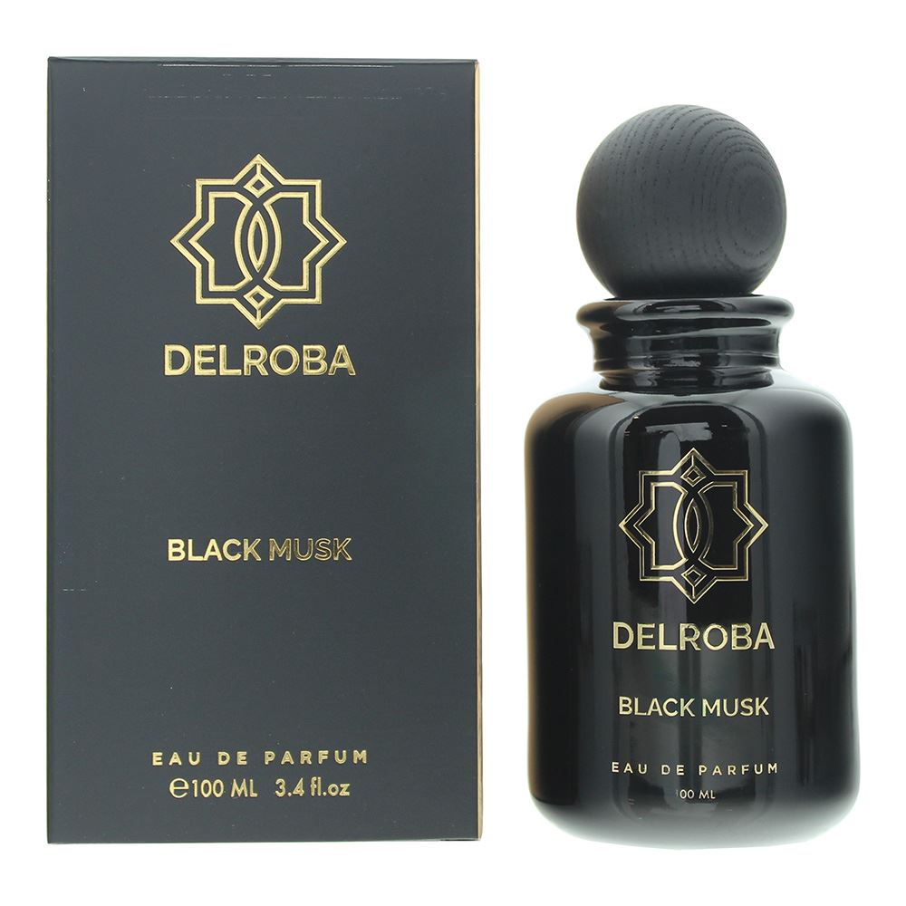 Delroba Black Musk For Men 100ml Eau de Parfum Spray For Him