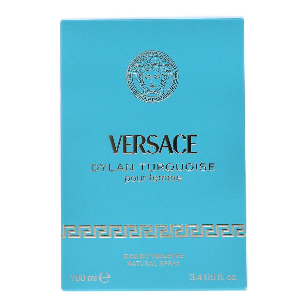 Versace Dylan Turquoise Pour Femme 100ml Eau De Toilette Spray for Her