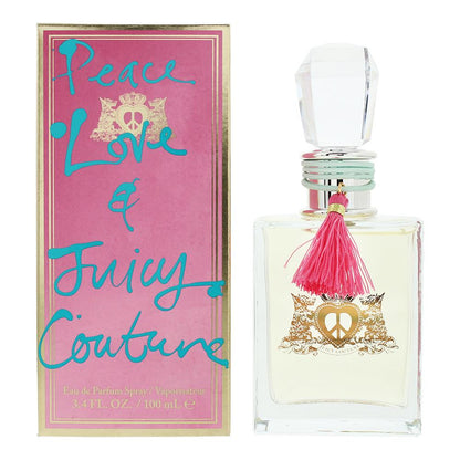 Juicy Couture Peace Love & Juicy Couture 100ml Eau de Parfum Spray For Her