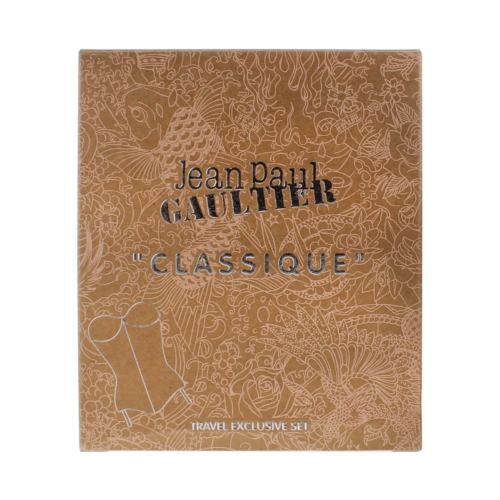 Jean Paul Gaultier Classique 100ml Eau de Toilette Gift Set 20ml Eau de Toilette Travel Spray for Her