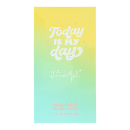 Mr Wonderful Today Is My Day 75ml Eau de Toilette Spray for Her