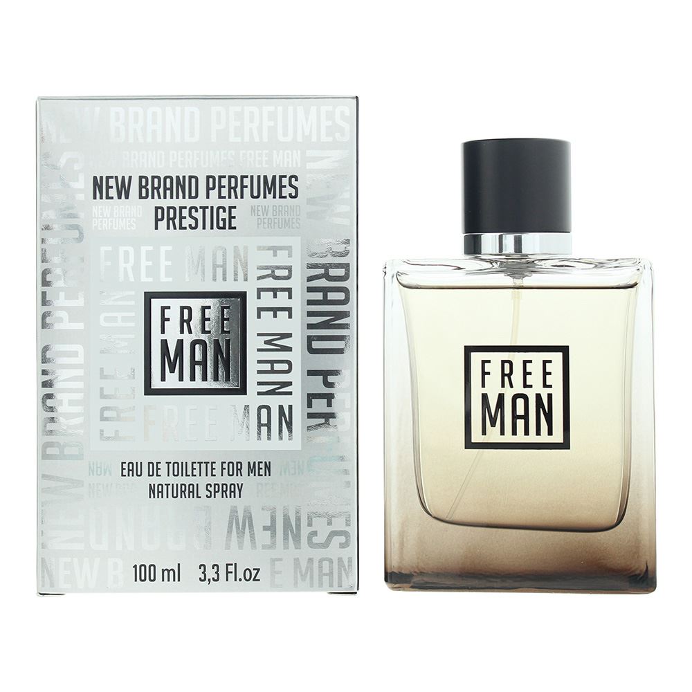 New Brand Free Man 100ml Eau de Toilette Spray for Him