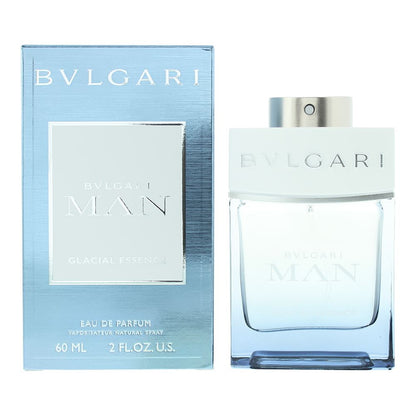 Bvlgari Man Glacial Essence 60ml Eau de Parfum Spray for Him