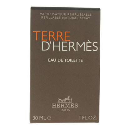Hermes Terre D'hermes 30ml Eau de Toilette Refillable Spray for Him