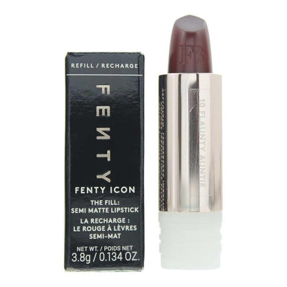 Fenty Beauty Icon The Fill Semi-Matte Lipstick Refill 3.8g - 10 Flaunty Auntie
