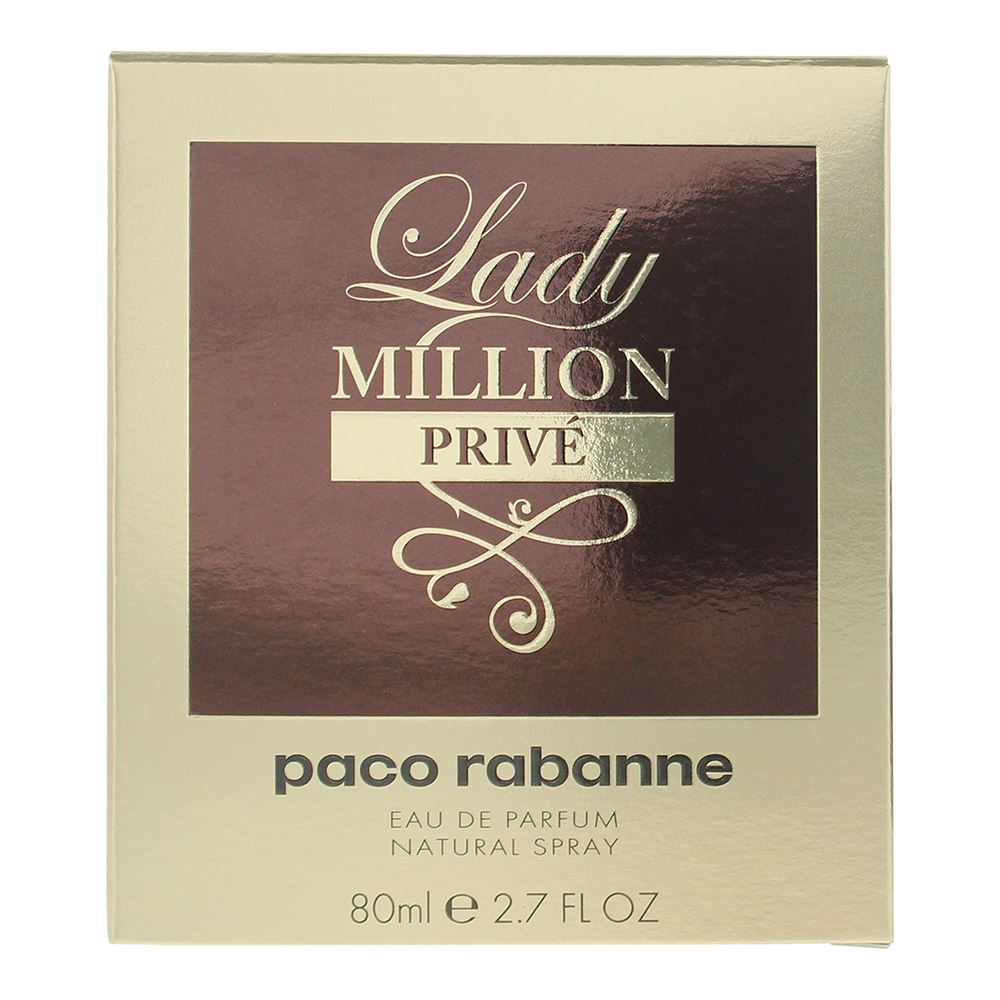 Paco Rabanne Lady Million Prive 80ml Eau de Parfum Spray for Her