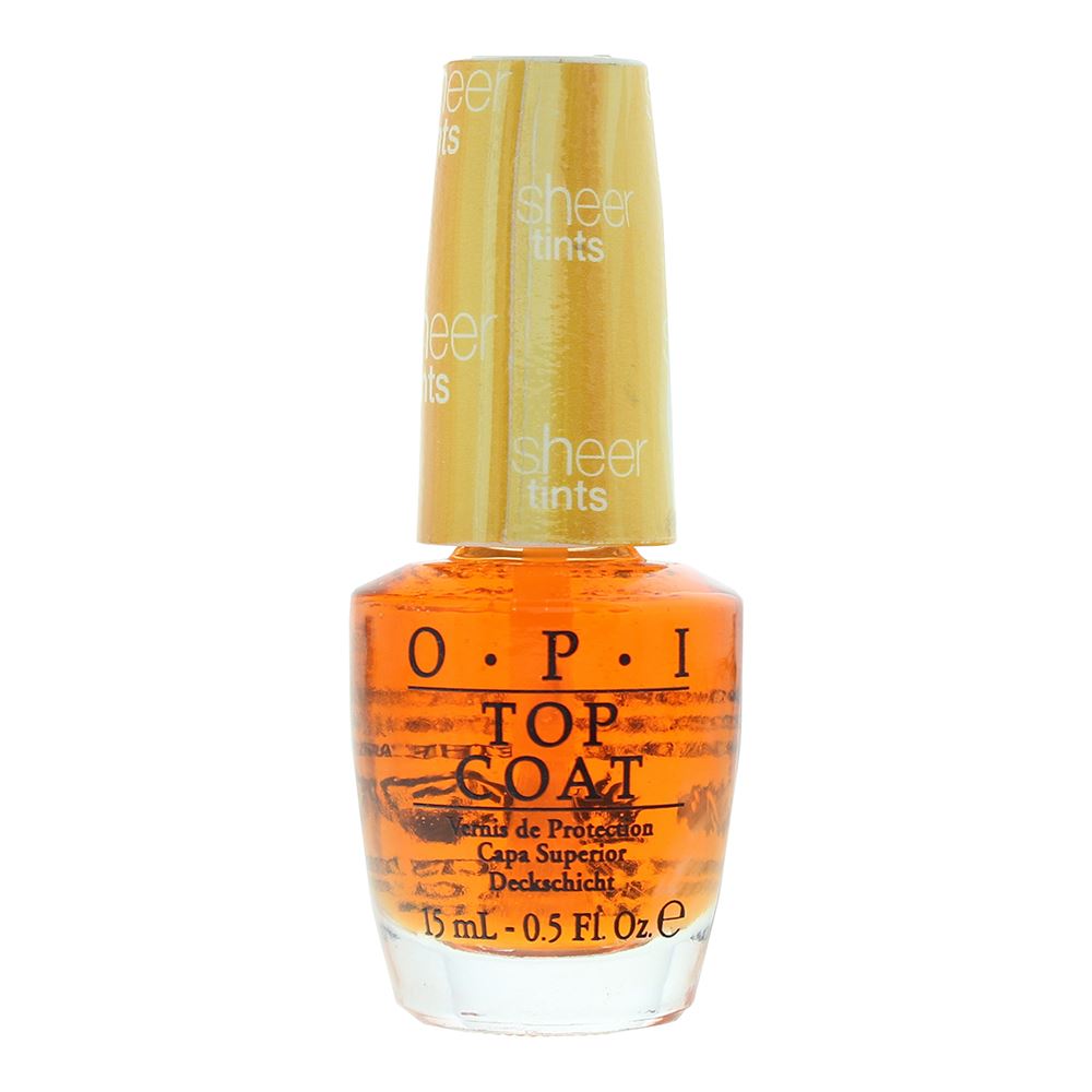 OPI Top Coat 15ml - I'm Never Amberrassed