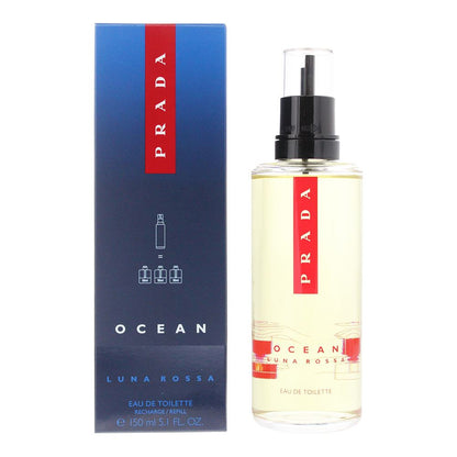 Prada Luna Rossa Ocean 150ml Eau de Toilette Refill for Him