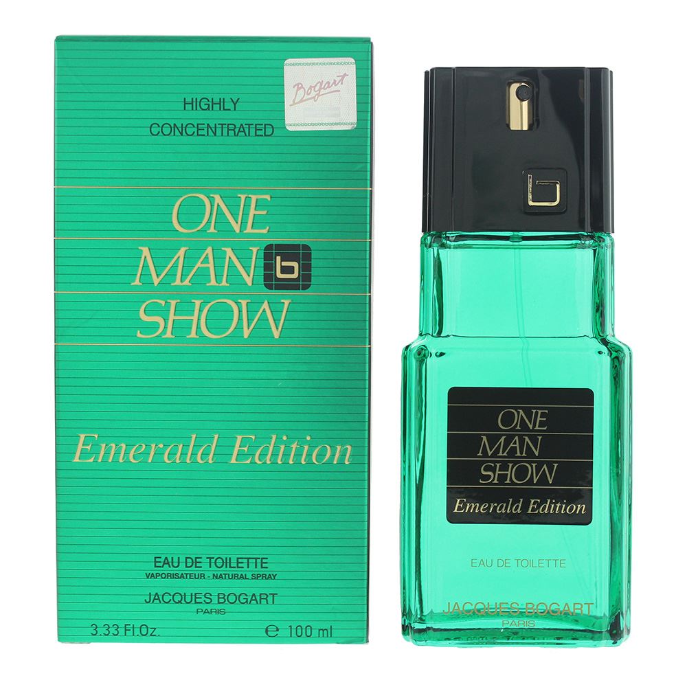 Jacques Bogart One Man Show Emerald Edition 100ml Eau de Toilette Spray for Him