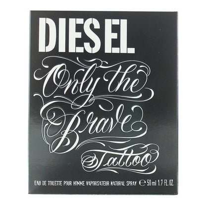 Diesel Only The Brave Tattoo 50ml Eau De Toilette Spray for Him