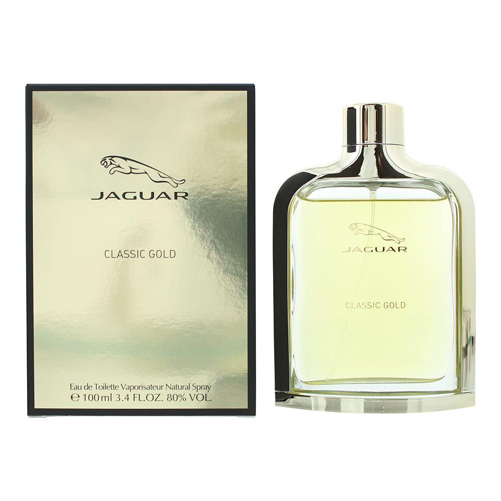 Jaguar Classic Gold 100ml Eau de Toilette Spray for Him