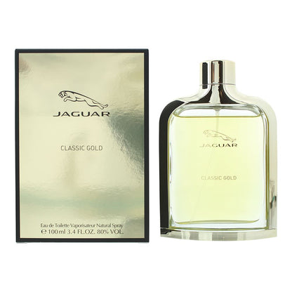 Jaguar Classic Gold 100ml Eau de Toilette Spray for Him