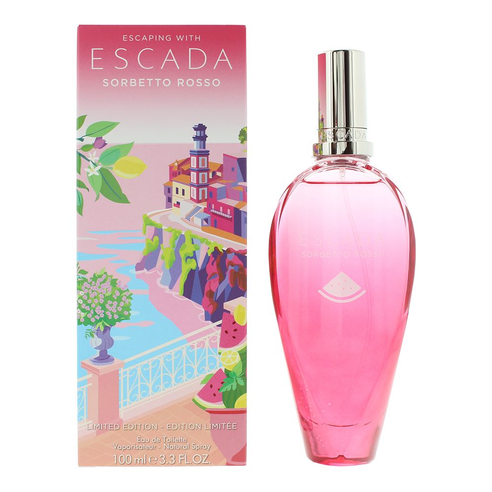 Escada Sorbetto Rosso 100ml Eau de Toilette Spray for Her - Limited Edition