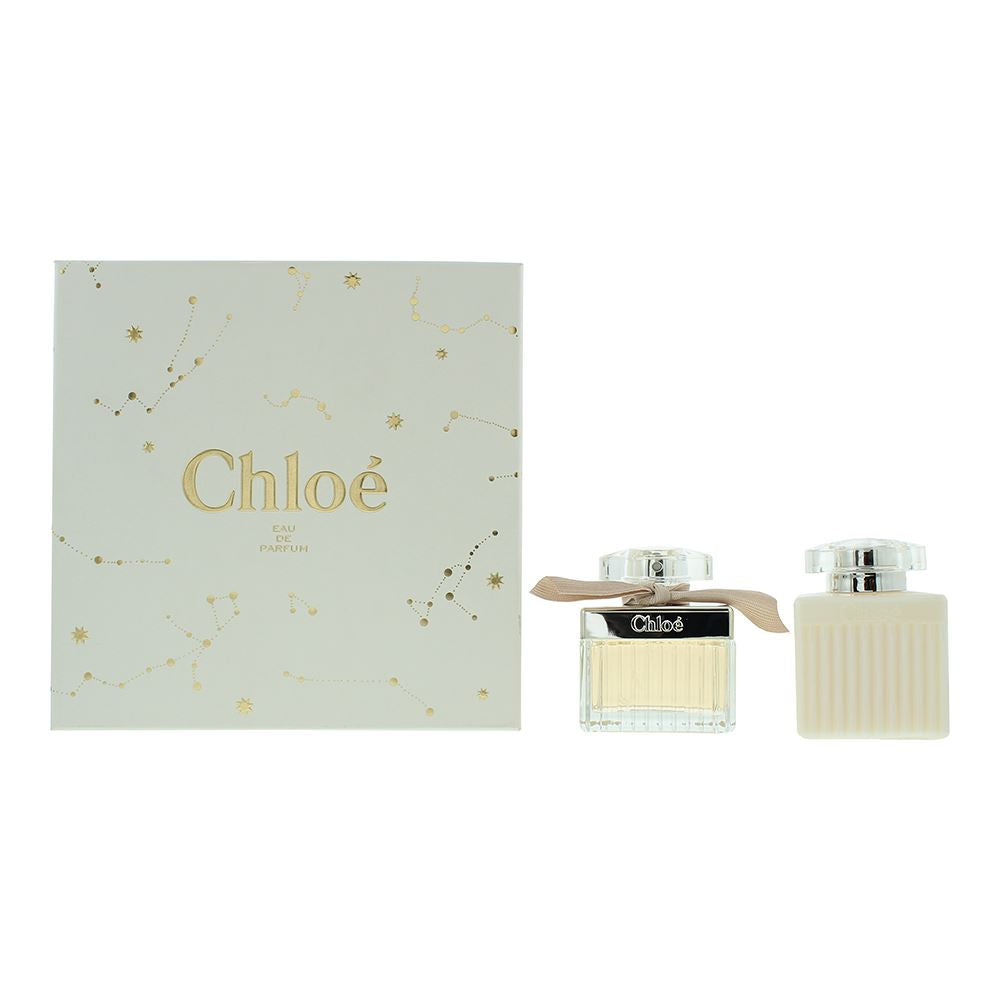 Chloe 50ml Eau de Parfum Gift Set 100ml Body Lotion for Her