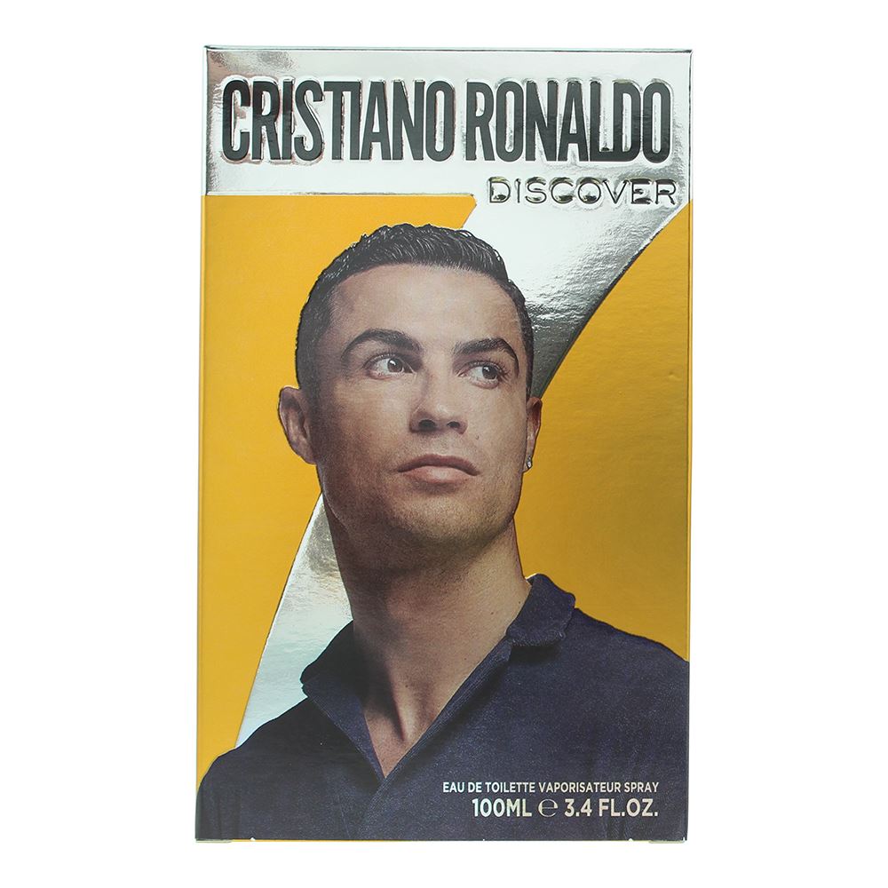 Cristiano Ronaldo CR7 Discover 100ml Eau de Toilette Spray for Him