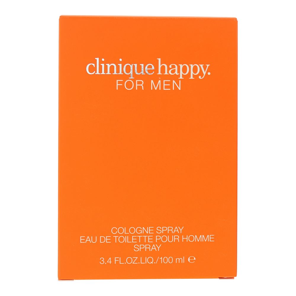Clinique Happy For Men Cologne 100ml Eau de Toilette Spray for Him