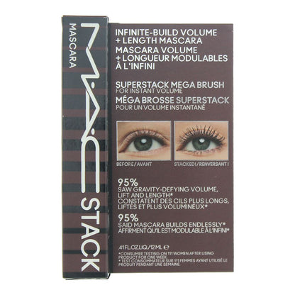 MAC Stack 12ml Mascara - Chestnut Stack
