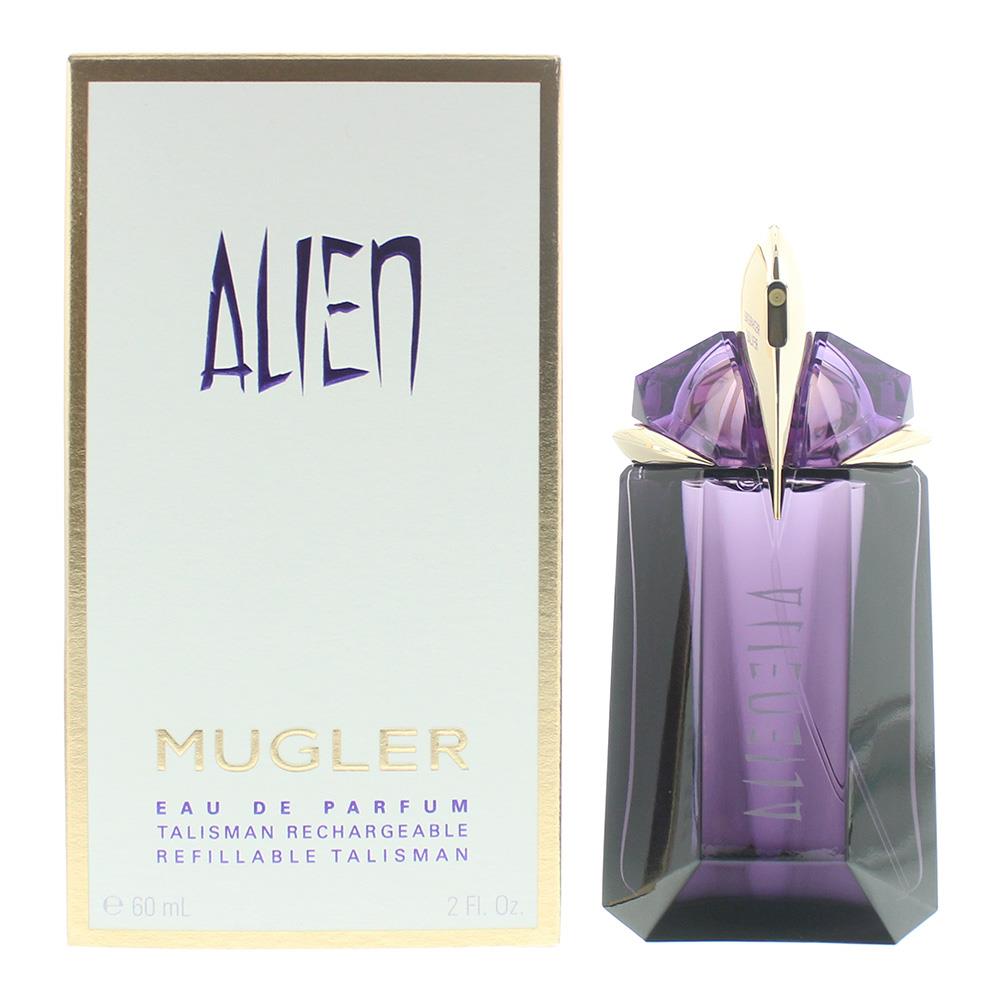 Mugler Alien 60ml Eau De Parfum Refillable Spray for Her