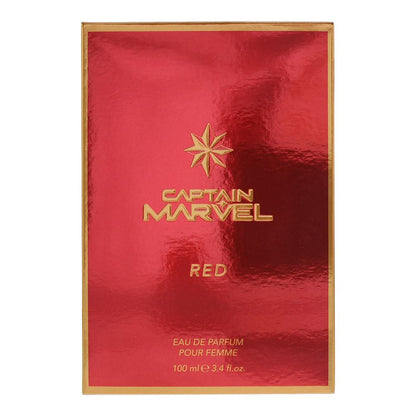 Marvel Captain Marvel Red 100ml Eau De Parfum Spray for Her