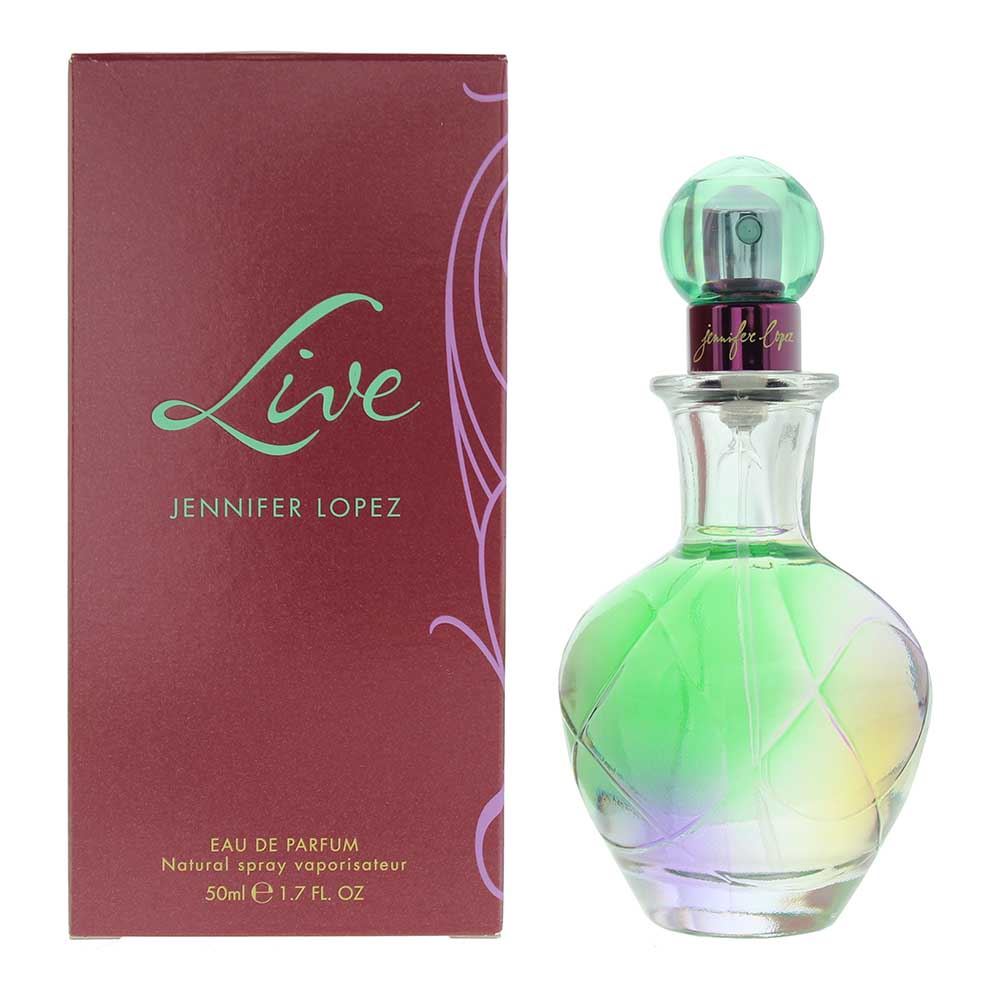 Jennifer Lopez Live 50ml Eau De Parfum Spray for Her