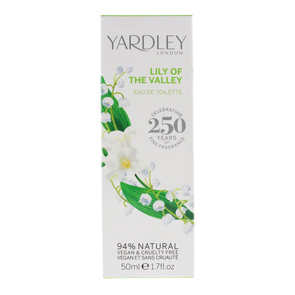 Yardley Lily Of The Valley 50ml Eau de Toilette Spray for Her