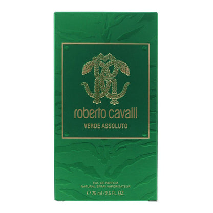Roberto Cavalli Verde Assoluto 75ml Eau De Parfum Spray for Unisex